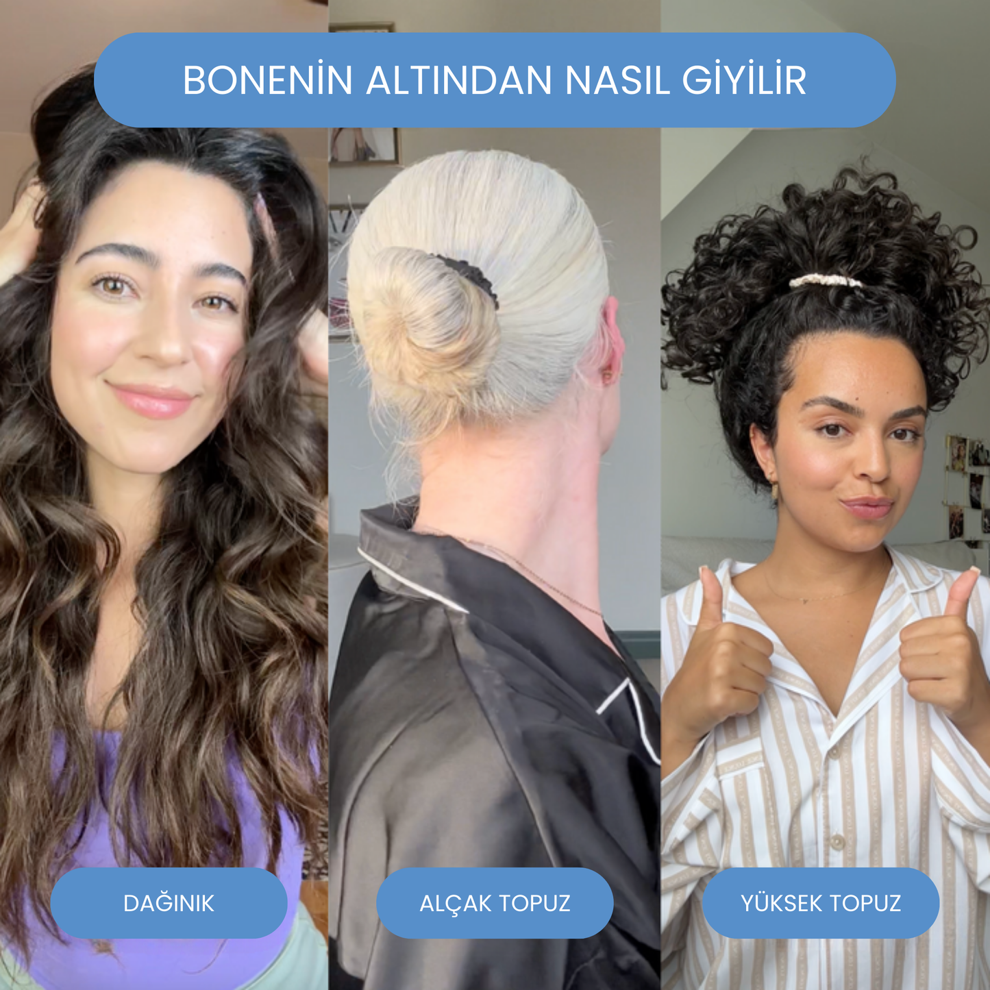 Silkybonn™ | İpeksi Premium Saç Bonesi