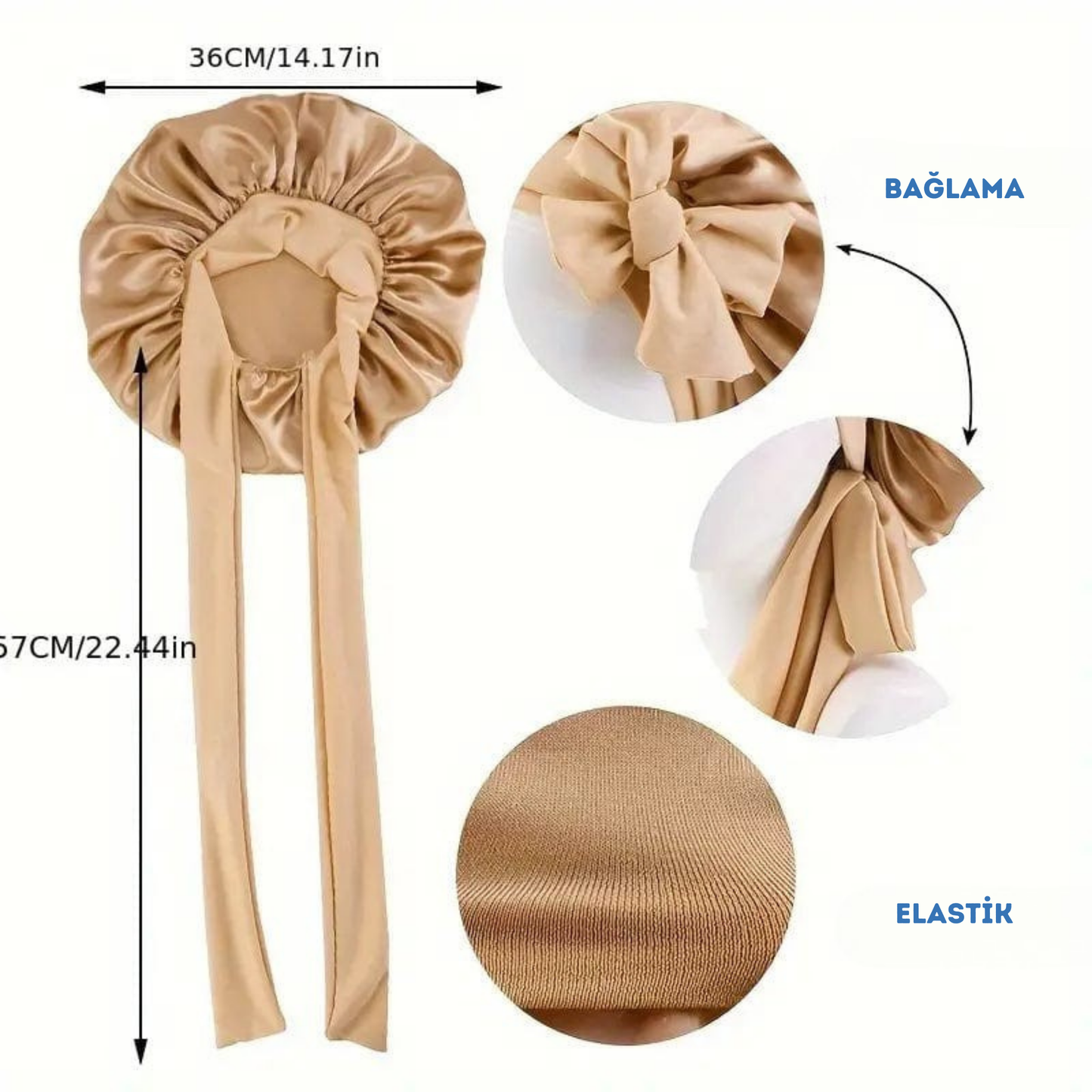 Silkybonn™ | İpeksi Premium Saç Bonesi